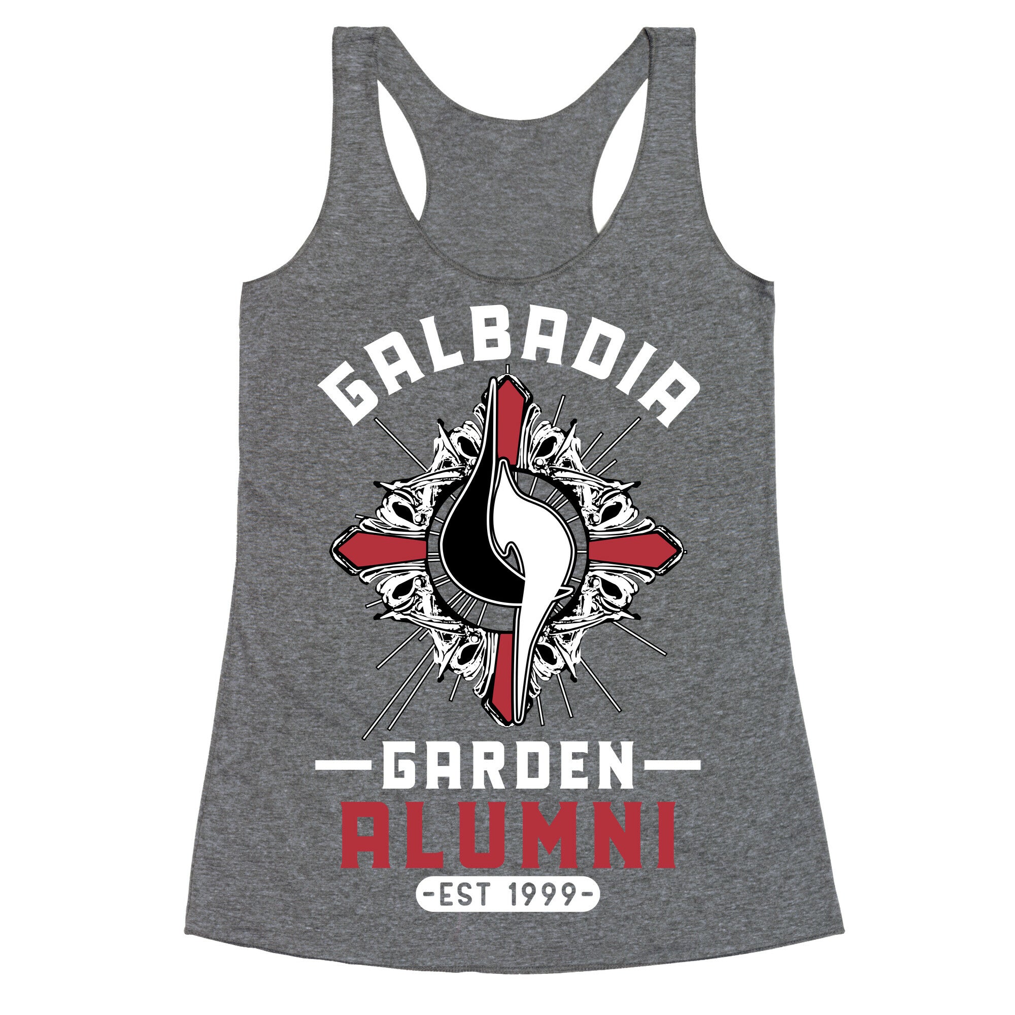 Galbadia Garden Alumni Final Fantasy Parody Racerback Tank